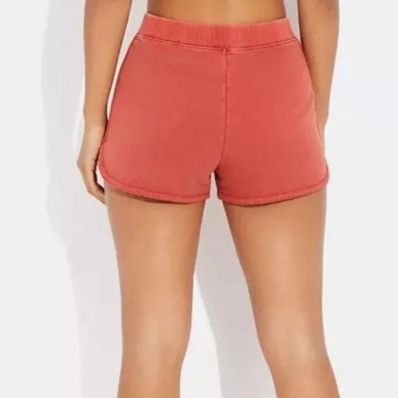 Coach Garment Dye Retro Sweatshorts Burnt Sienna Size XL - Picture 3 of 9